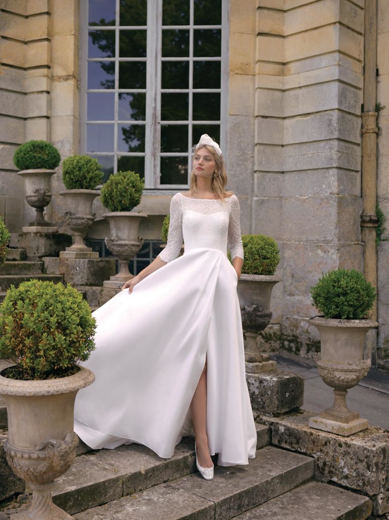 Robes de mariée : Amédée - Collection 2020 - Marie Laporte - Créatrice de robes de mariée sur mesure - Paris