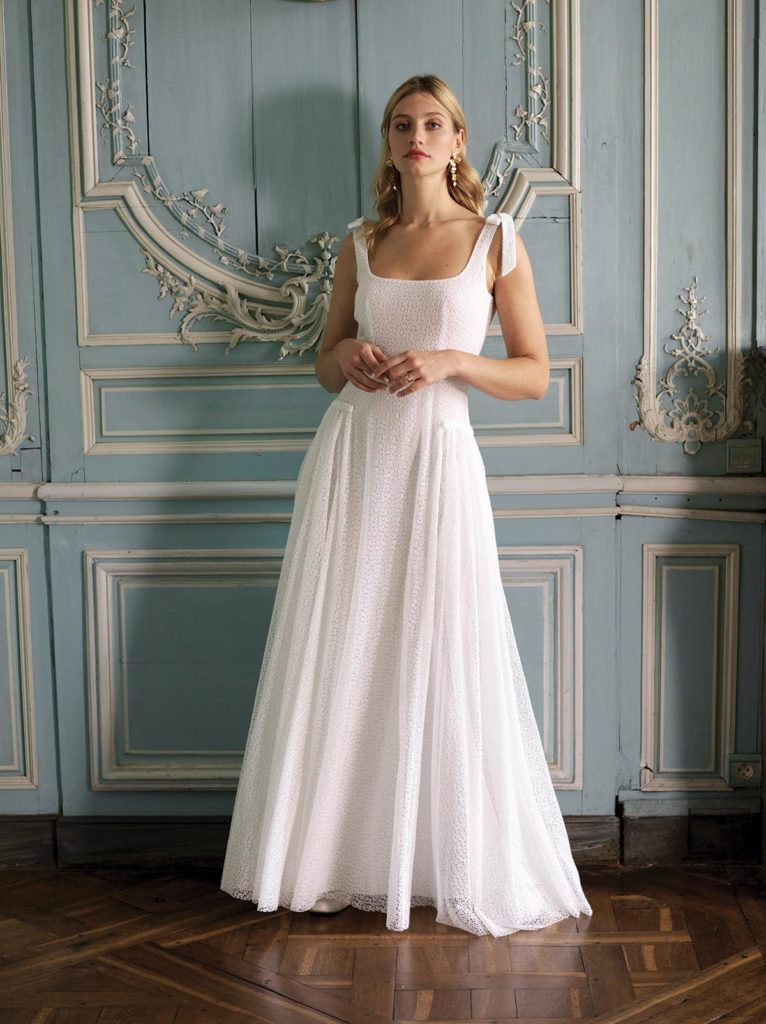 Robes de mariée : Bastiane - Collection 2020 - Marie Laporte - Créatrice de robes de mariée sur mesure - Paris