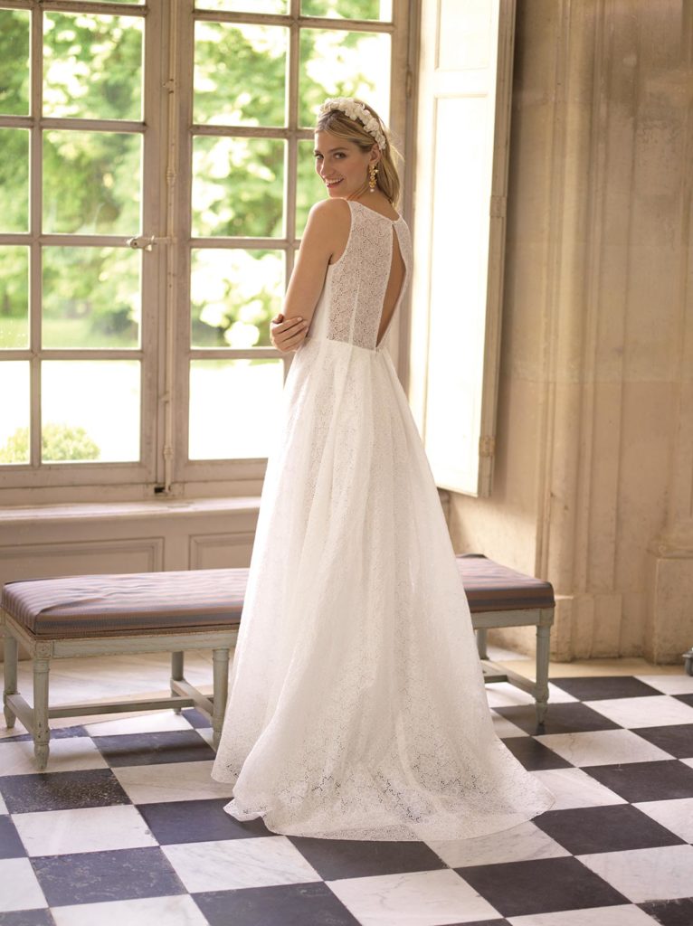 Robes de mariée : Coline - Collection 2020 - Marie Laporte - Créatrice de robes de mariée sur mesure - Paris