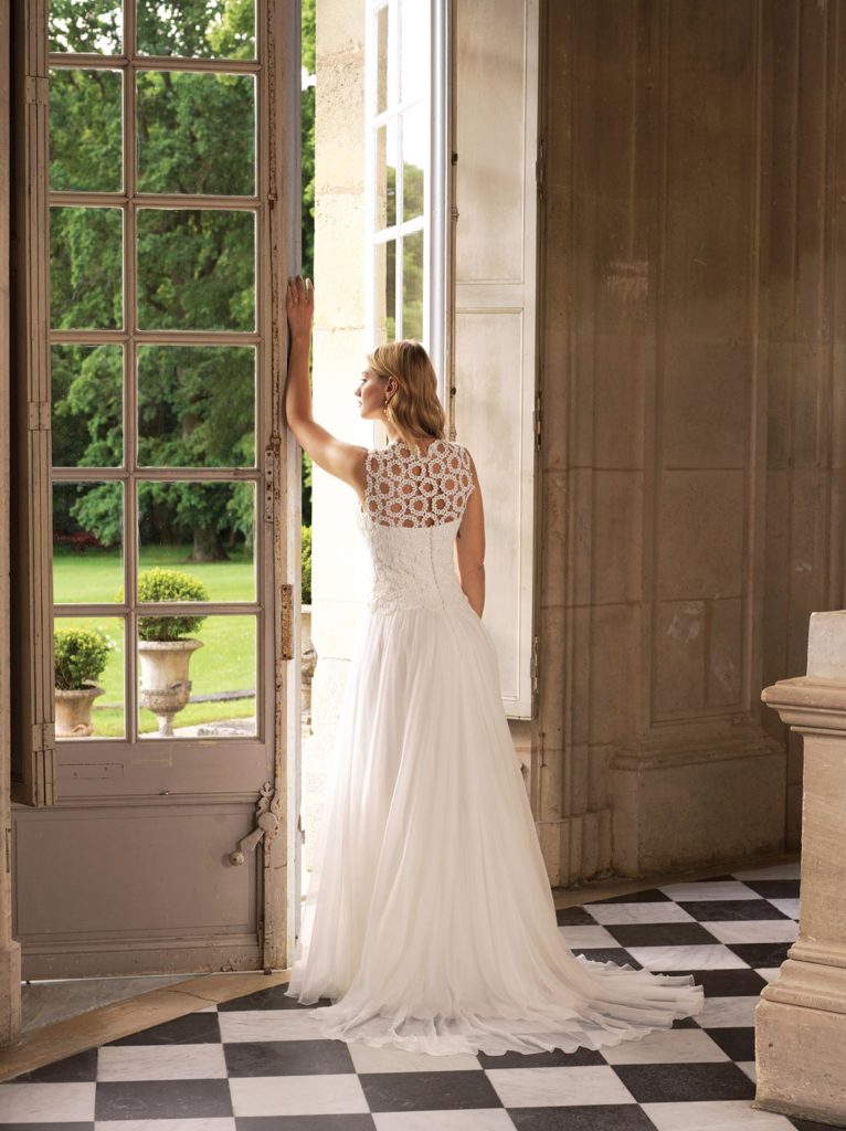 Robes de mariée : Diana - Collection 2020 - Marie Laporte - Créatrice de robes de mariée sur mesure - Paris