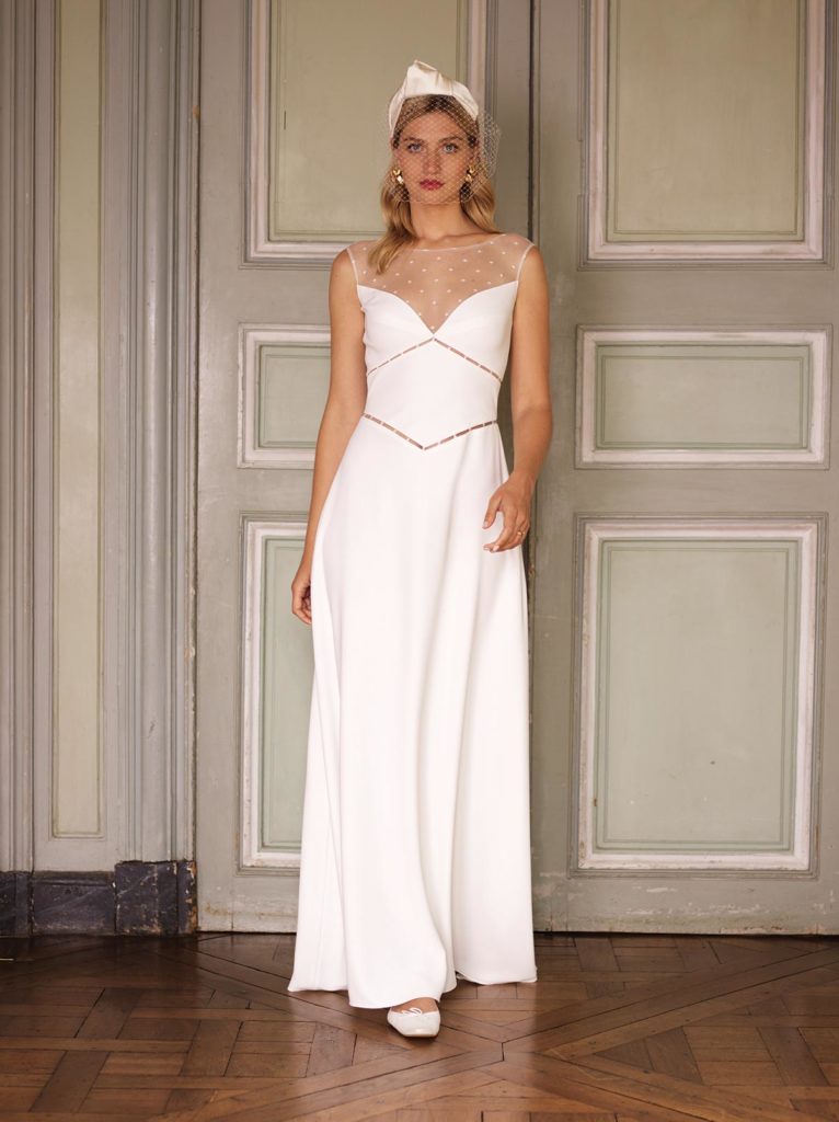 Robes de mariée : Éloïse - Collection 2020 - Marie Laporte - Créatrice de robes de mariée sur mesure - Paris