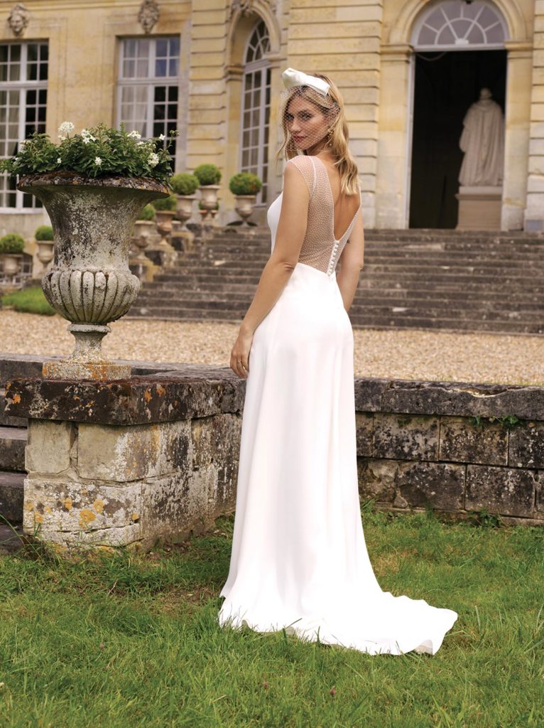 Robes de mariée : Eulalie - Collection 2020 - Marie Laporte - Créatrice de robes de mariée sur mesure - Paris