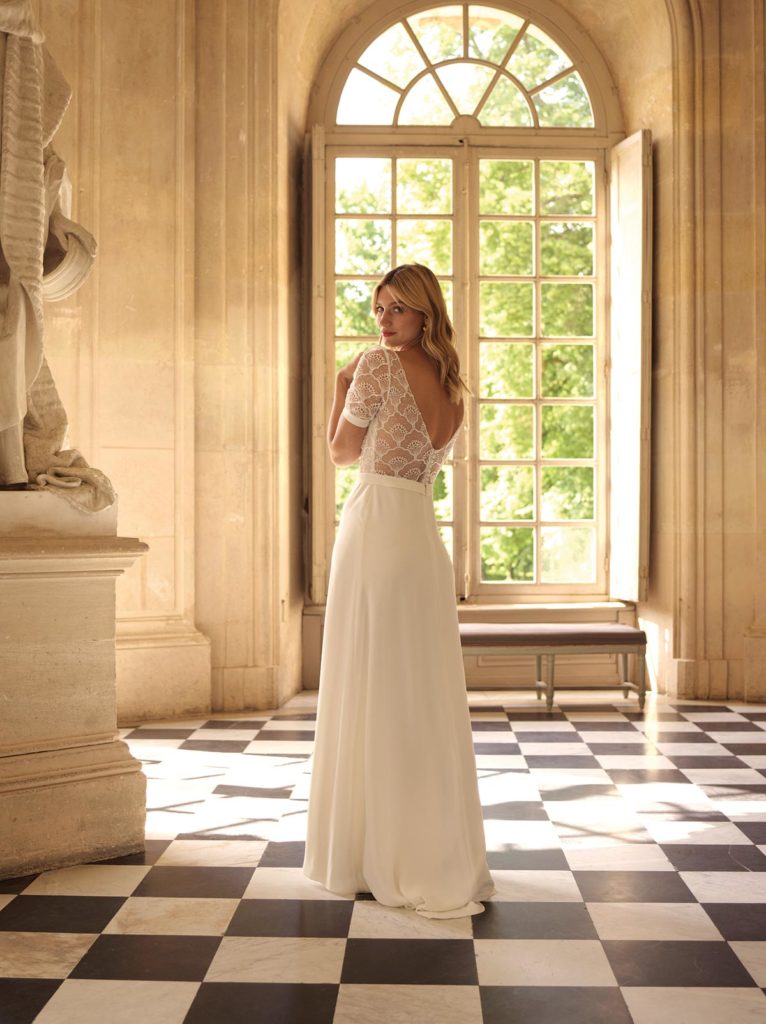 Robes de mariée : Katarina - Collection 2020 - Marie Laporte - Créatrice de robes de mariée sur mesure - Paris