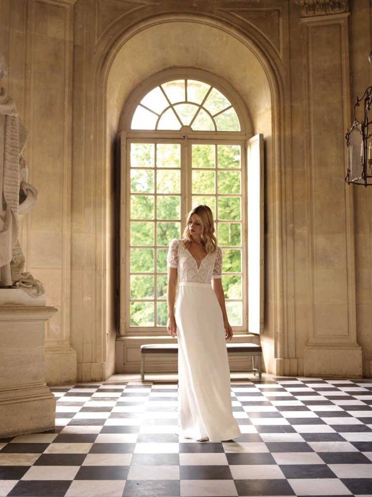 Robes de mariée : Katarina - Collection 2020 - Marie Laporte - Créatrice de robes de mariée sur mesure - Paris