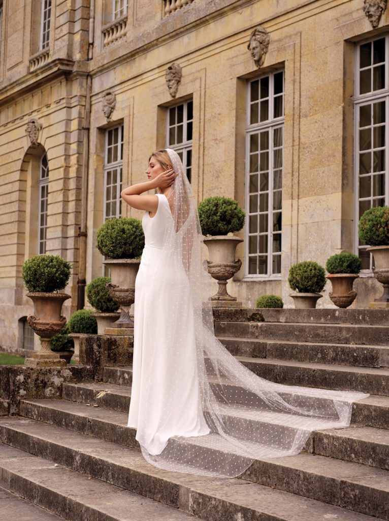 Robes de mariée : Roxane - Collection 2020 - Marie Laporte - Créatrice de robes de mariée sur mesure - Paris