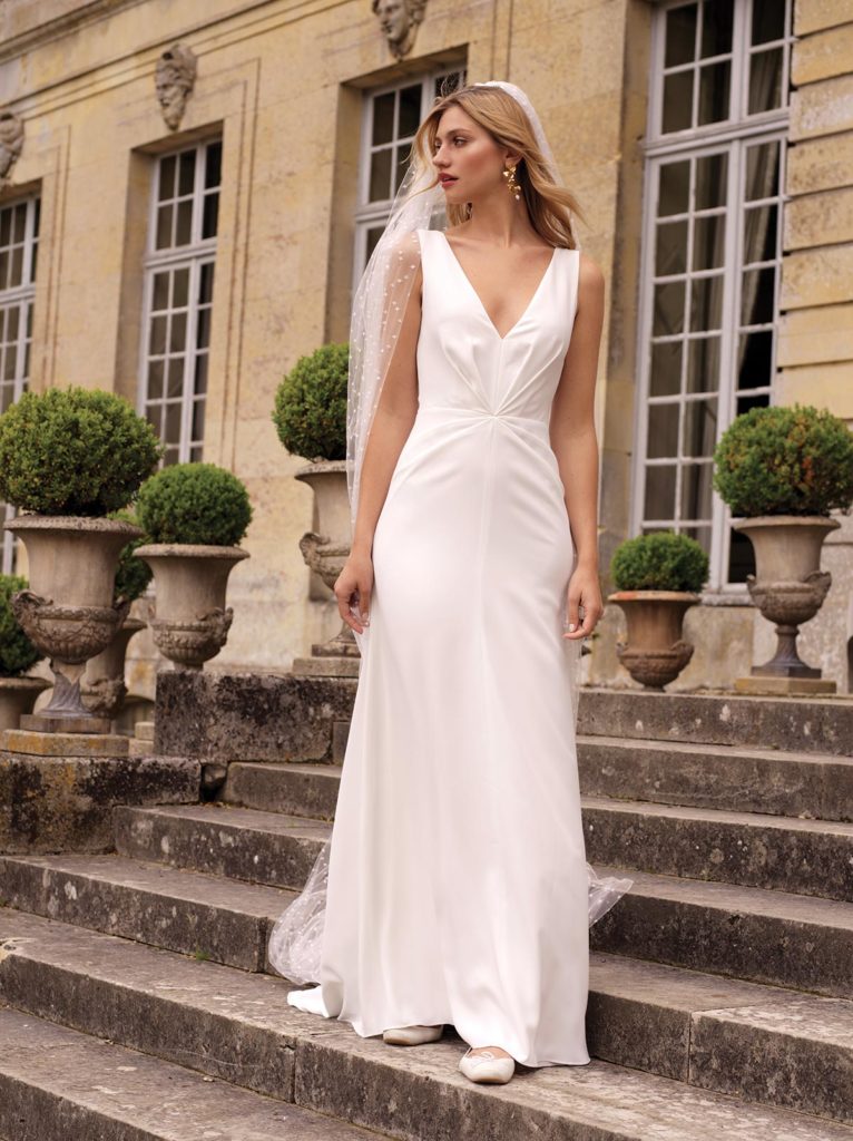 Robes de mariée : Roxane - Collection 2020 - Marie Laporte - Créatrice de robes de mariée sur mesure - Paris