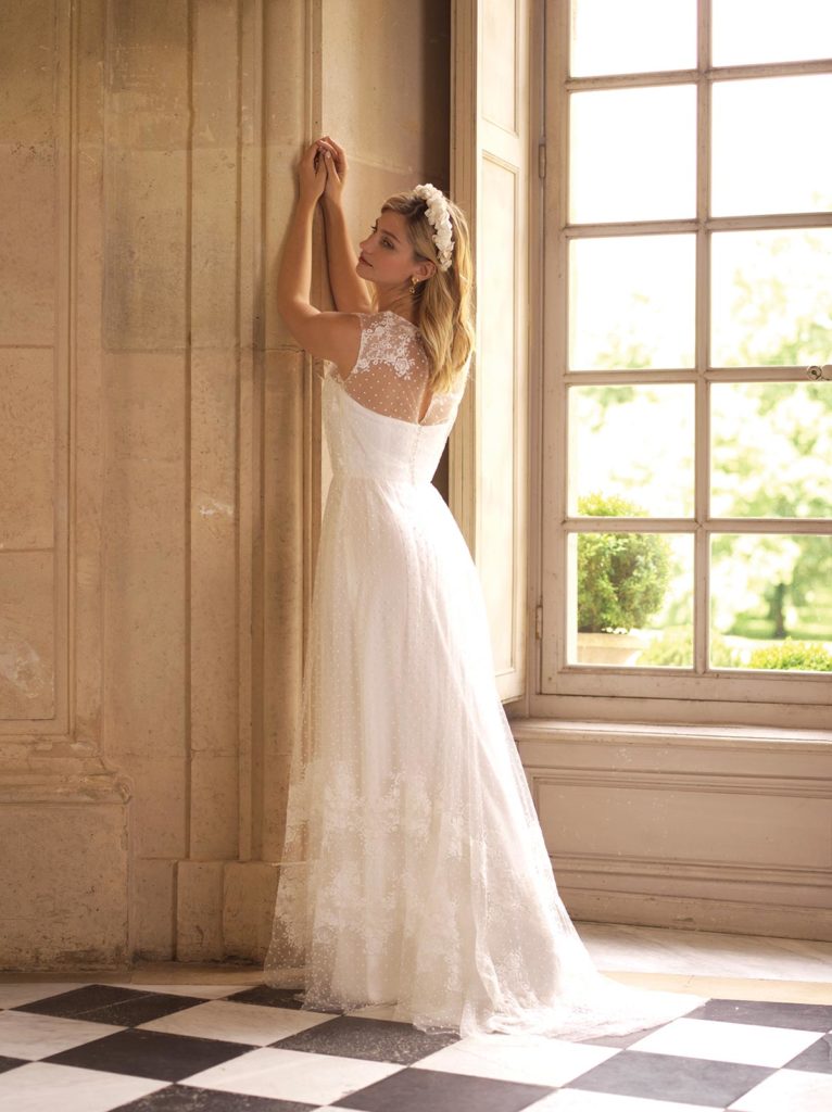 Robes de mariée : Selena - Collection 2020 - Marie Laporte - Créatrice de robes de mariée sur mesure - Paris