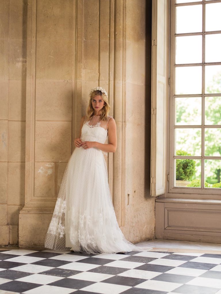 Robes de mariée : Selena - Collection 2020 - Marie Laporte - Créatrice de robes de mariée sur mesure - Paris