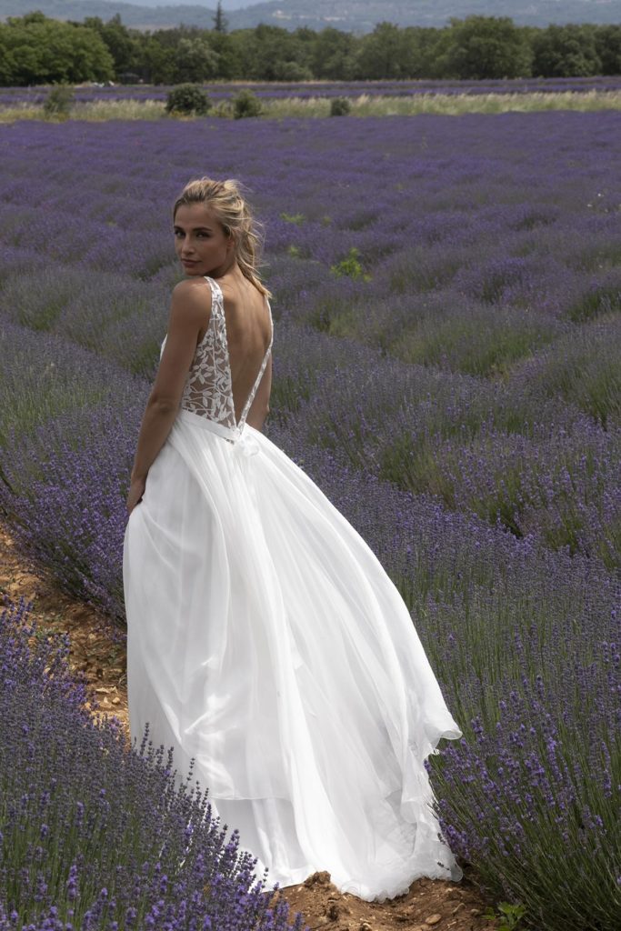 Robes de mariée : Garry - Collection permanente - Marie Laporte - Créatrice de robes de mariée sur mesure - Paris