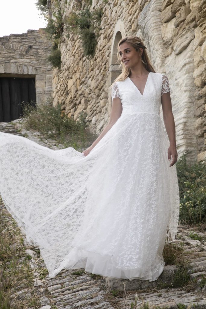 Robes de mariée : John - Collection 2021 - Marie Laporte - Créatrice de robes de mariée sur mesure - Paris