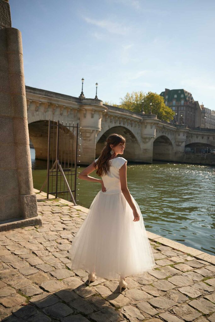 Robes de mariée : Mabillon - Paris mon amour - Marie Laporte - Créatrice de robes de mariée sur mesure - Paris