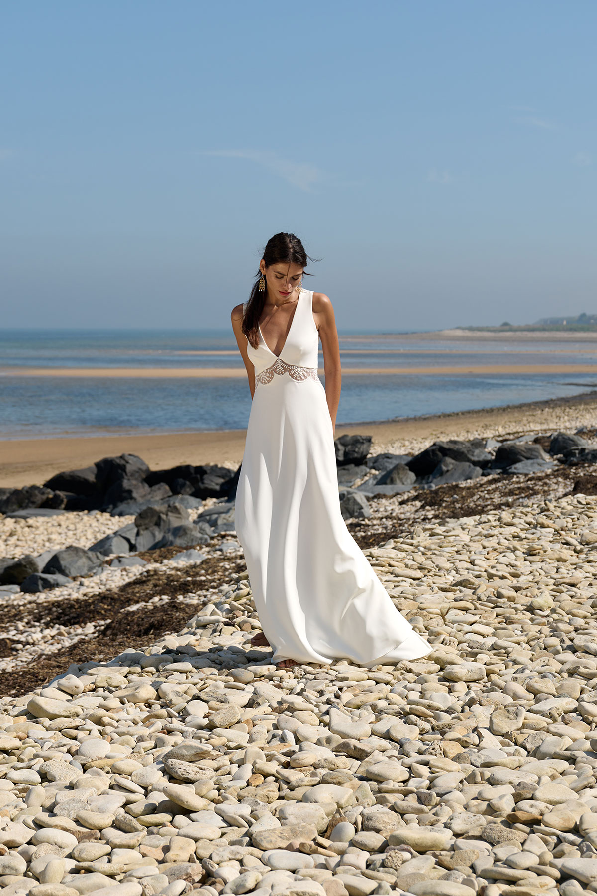 Robes de mariée : L’Astucieuse - Au fil de l'eau - Marie Laporte - Créatrice de robes de mariée sur mesure - Paris