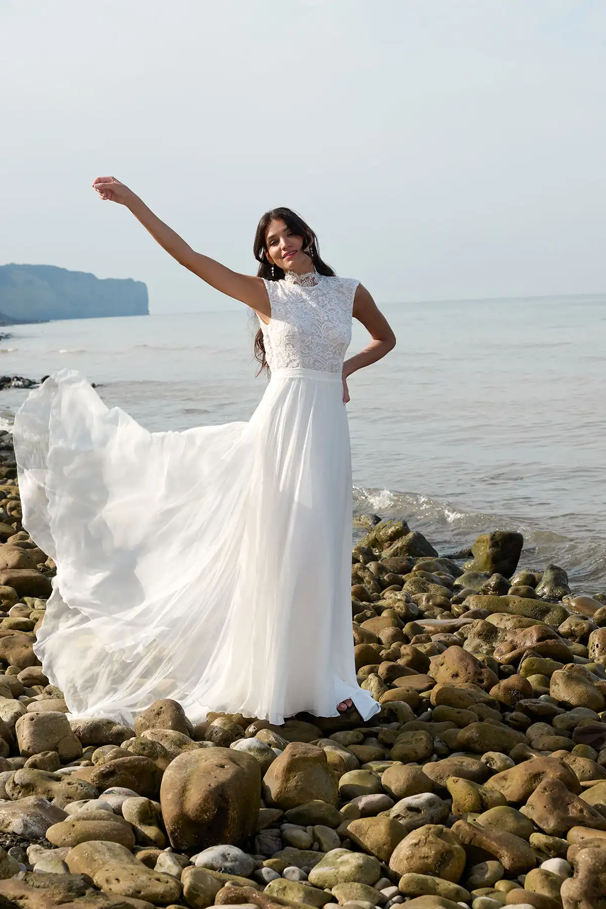 Robes de mariée : L’Épatante - Au fil de l'eau - Marie Laporte - Créatrice de robes de mariée sur mesure - Paris