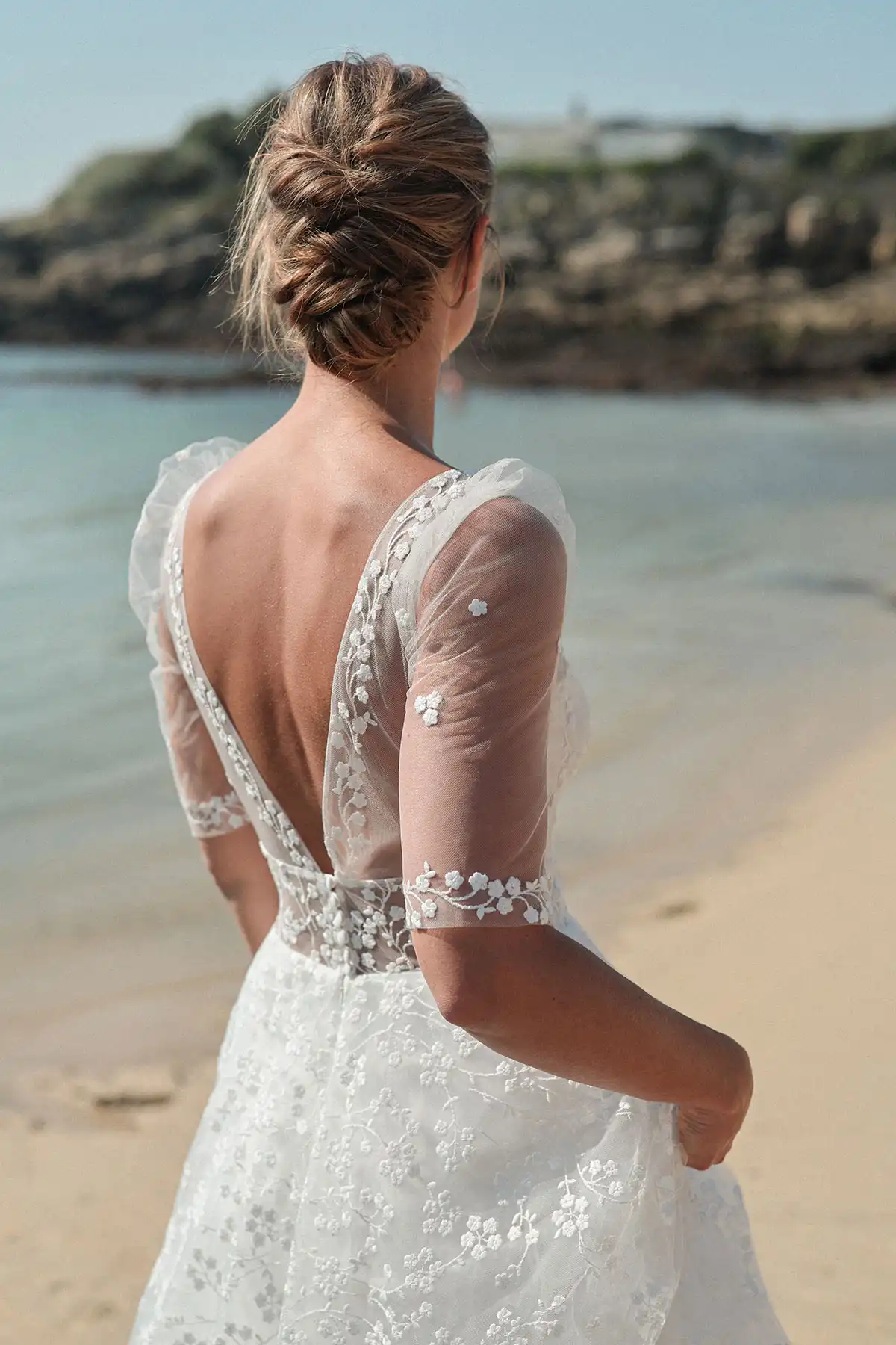 Robes de mariée : Arpège - L'heure dorée - Marie Laporte - Créatrice de robes de mariée sur mesure - Paris